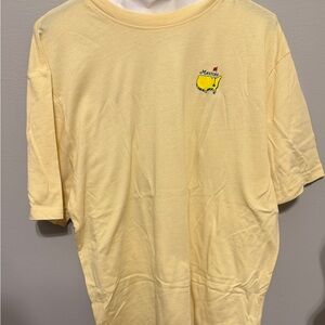 Masters Yellow Short Sleeve Tee